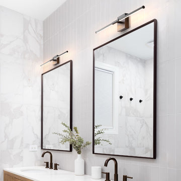 Makena Modern Minimalist Dimmable Integrated LED Metal Wall Sconce
